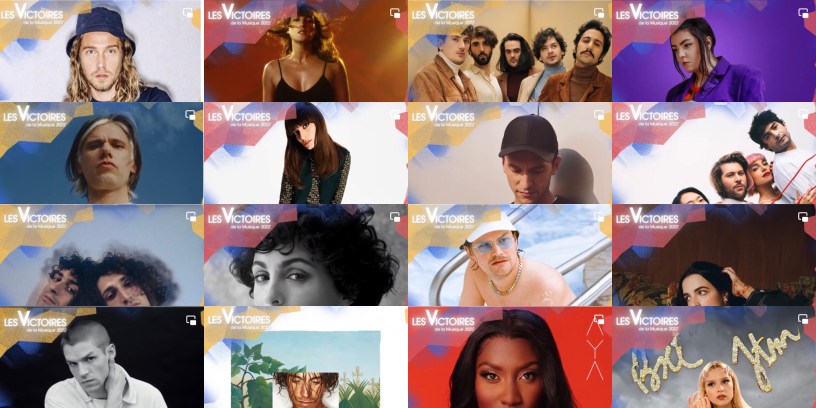 Les nommés pour les Victoires de la Musique 2022
