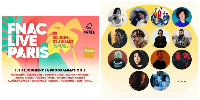 14 nouveaux entrants pour Fnac Live 2022