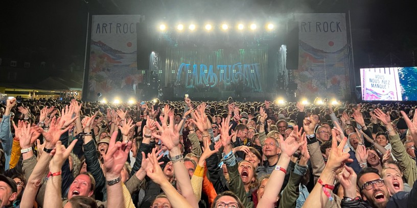 Les festivaliers en délire pour la 39e édition du festival Art Rock à Saint-Brieuc du 03 au 05 juin 2022