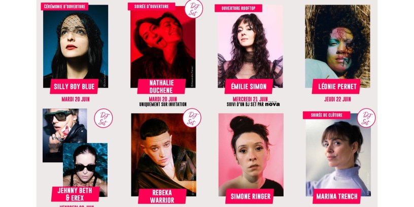 Découvrez la programmation musicale de la 12e édition du Champs-Elysées film festival prévue du 20 au 27 juin 2023