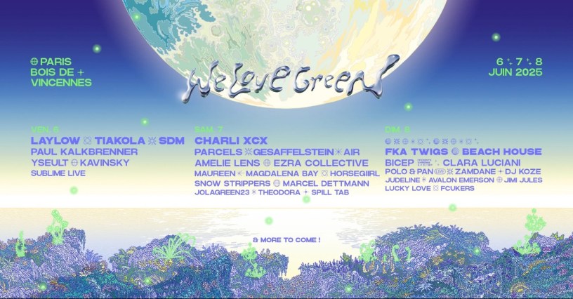 We Love Green rajoute 20 nouveaux noms à son édition 2025.