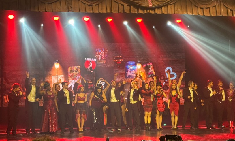 Showcase de presentation de la comédie musicale Starmusicale aux Folies Bergère le 14 mai 2024. (C): phenixwebtv.com