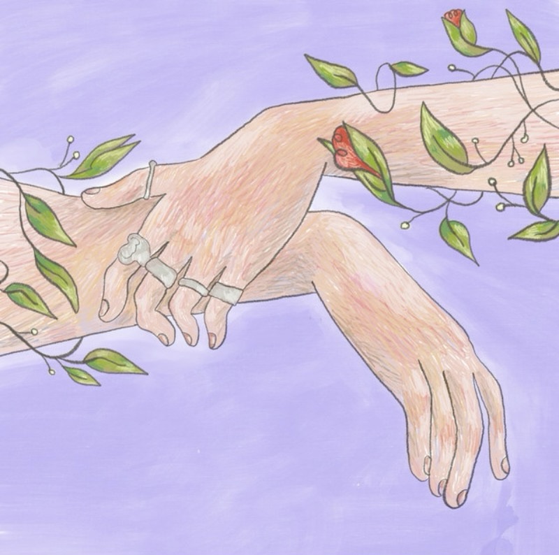 "rayon vert / demain matin", le nouveau double single de Lucille Mille est disponible sur toutes les plateformes.