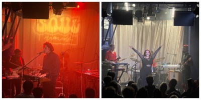 Victor Solf & Liquid Jane sur la scène du café Julien pour le festival Avec le Temps.