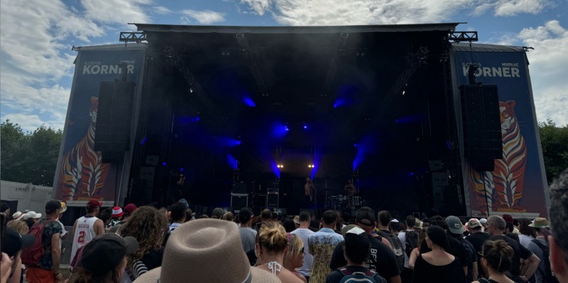 La scène Korner, la 3e du festival a fait la joie des festivaliers avec sa belle programmation entre artistes émergents et talents confirmés