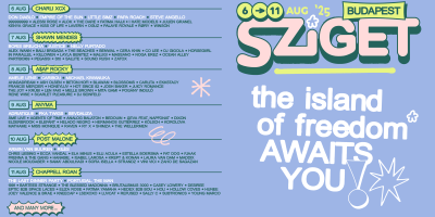 Le Sziget 2025 finalise son line-up : diversité musicale et artistes français à l’affiche.