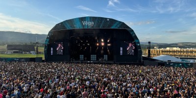 Hoshi sur la scène Vega du Paléo festival à Nyon le jeudi 25 juillet 2024.