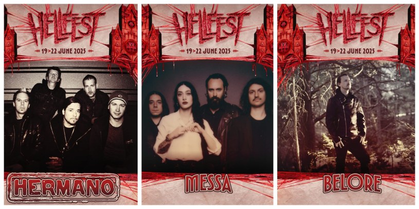 Hermanos, Messa et Belore rejoignent la programmation 2025 du Hellfest !
