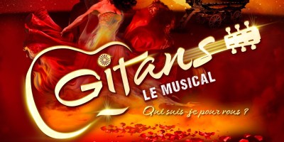 Affiche du Gitans, le musical, au Théâtre libre jusqu’au 23 février 2025.