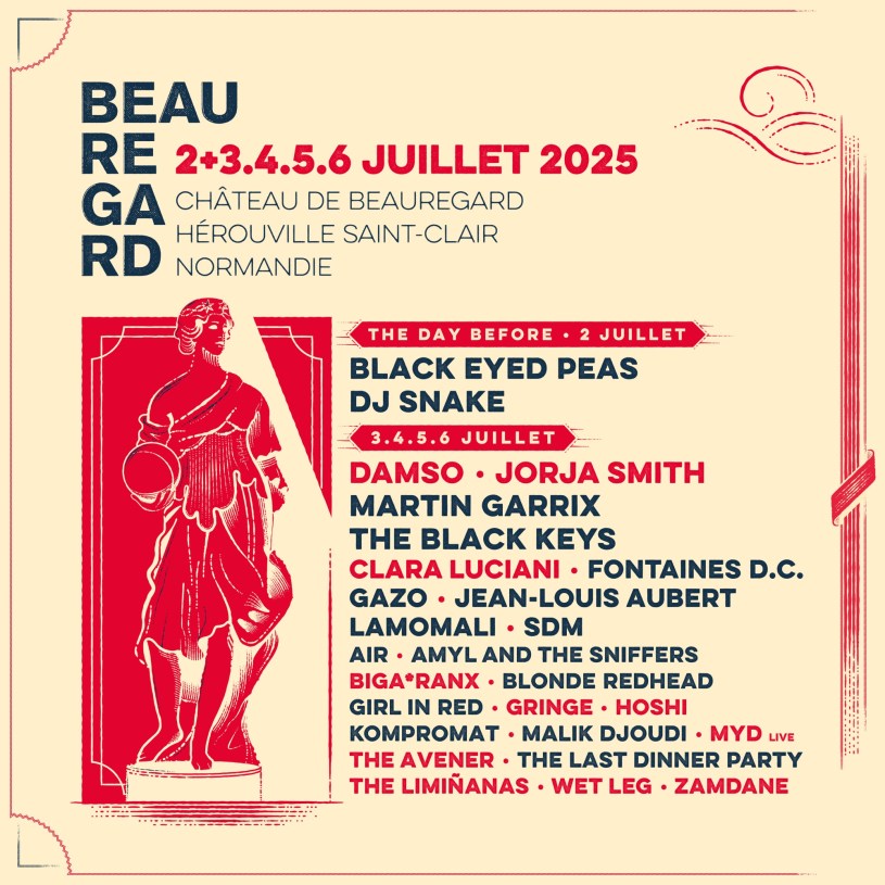 11 nouveaux noms dévoilés pour le festival Beauregard
