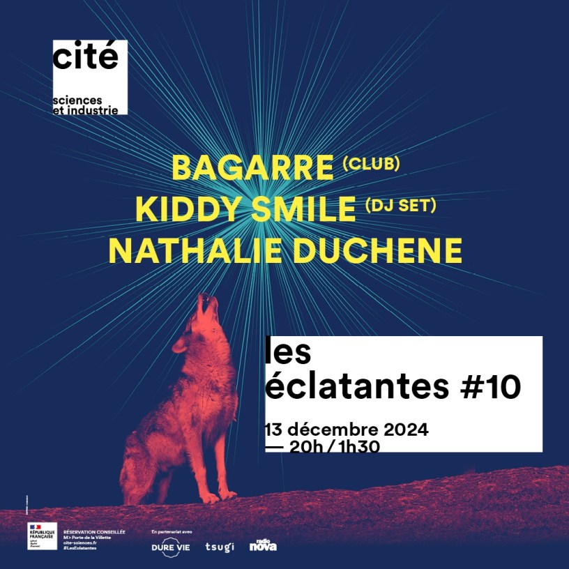 La 10e édition des Eclatantes est prévue le samedi 13 décembre 2024, à La Cité des Sciences et de l’Industrie