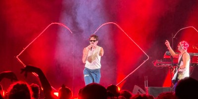 Lucky Love sur la scène du festival les 3 éléphants, le 16 mai 2025.