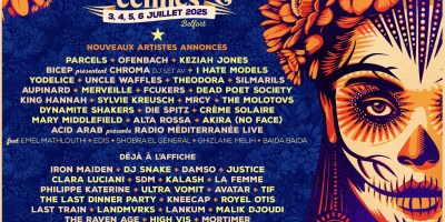 La 35e édition des Eurockéennes de Belfort est prévue du 3 au 7 juillet 2025.