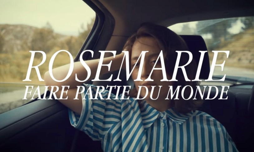 Capture d’écran YouTube du clip "Faire partie du monde" réalisé par Fanny Magot.