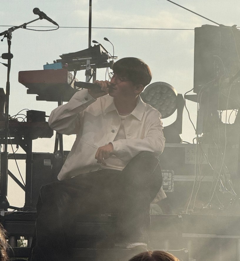 Fredz sur la scène de Transe Atlantique festival, le jeudi 21 août 2025