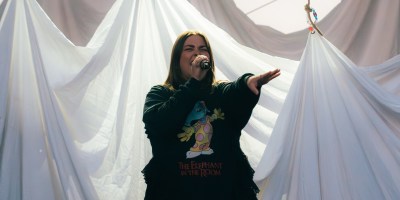 Vendredi sur Mer sur la scène du festival Transe Atlantique, le 22 août 2025. (C): Melvin Delantes​