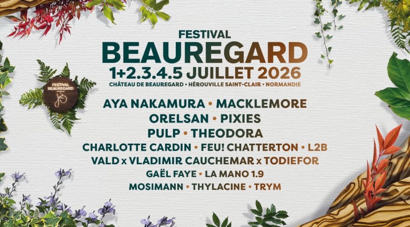 12 nouveaux noms dévoilés pour le festival Beauregard 2026