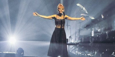 Zaz sur la scène de l’Olympia le 03 décembre 2025.
