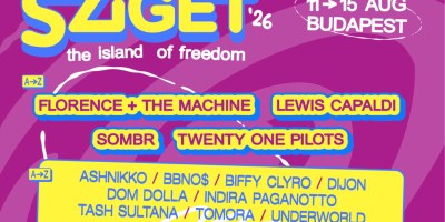 Sziget 2026 : Florence, Twenty One Pilots, Capaldi et SOMBR en premières lignes.