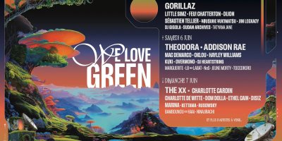 Les premiers noms de l’édition 2026 de We Love Green !