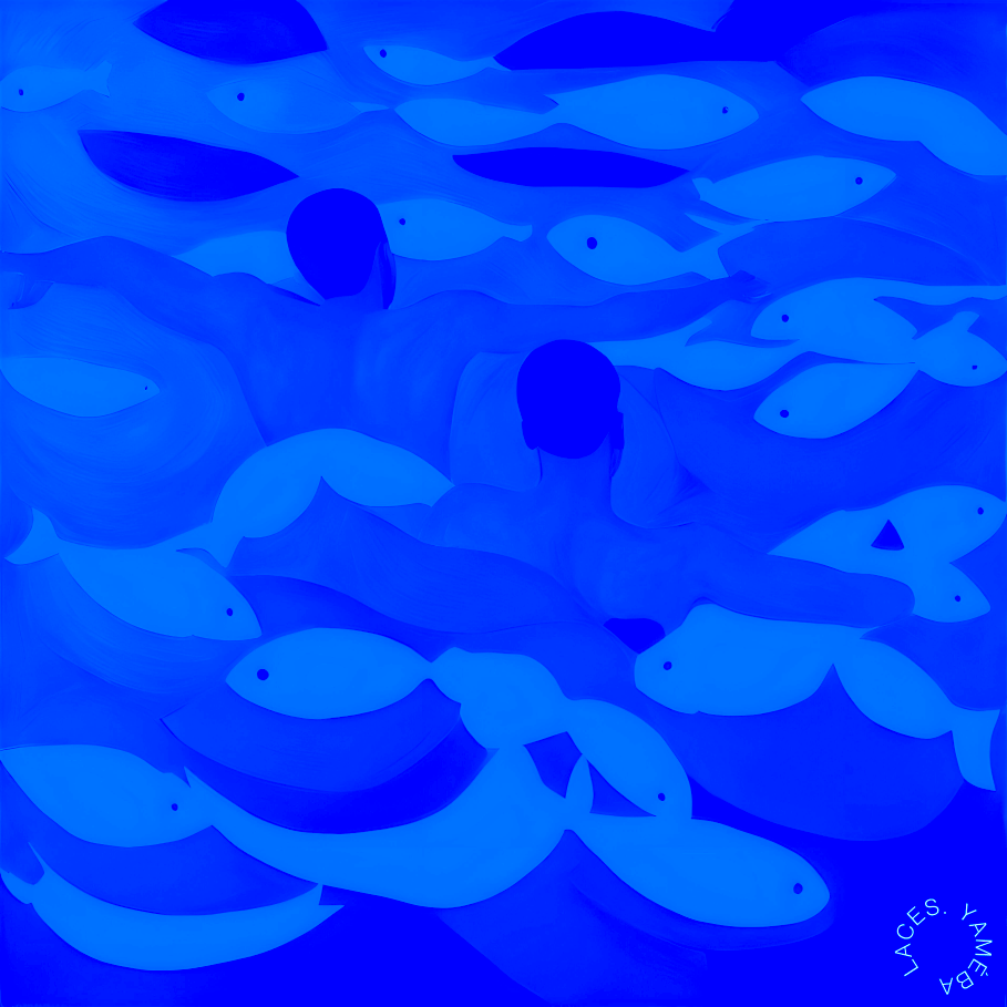 pochette de l'EP Yaméba de Laces