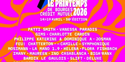Programmation complète du Printemps de Bourges 2026.