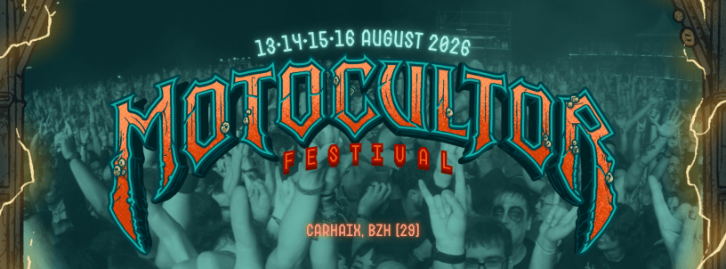 Motocultor Festival 2026, visuel sur la page Facebook du festival