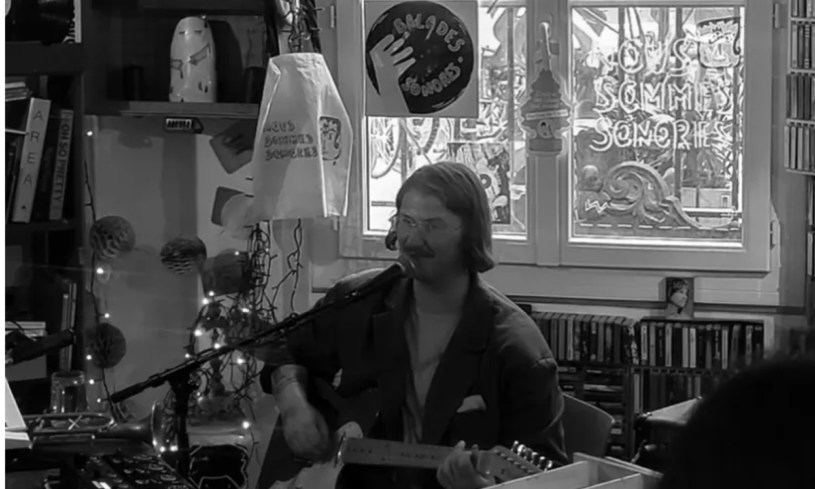 Voyou lors du showcase aux Ballades Sonores le 14 juin 2026