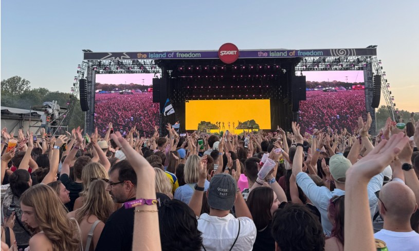La 49e édition du Sziget festival s’est déroulée du 11 au 15 août 2026 et a rassemblé 360.000 festivaliers. 📸 : CNR