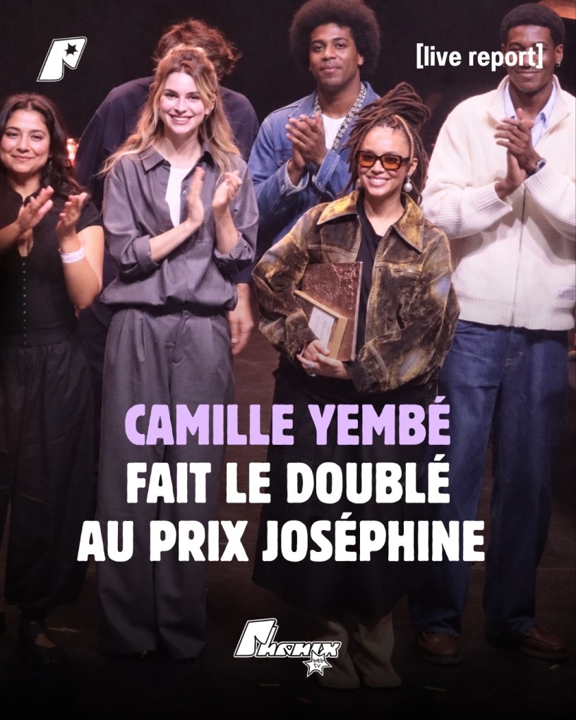 Camile Yembé grande lauréate du Prix Joséphine des artistes 2026.